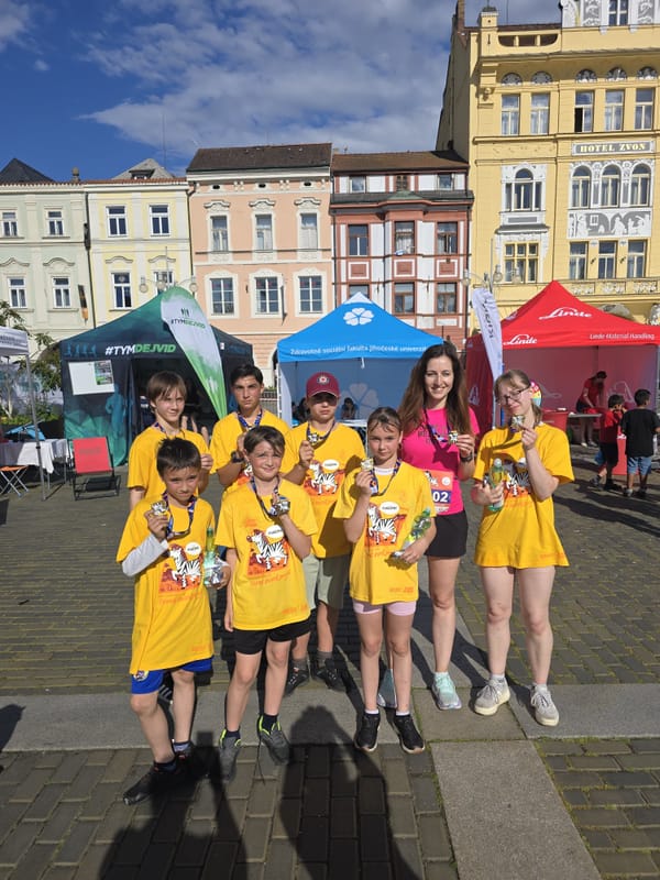 Rodinná míle v Českých Budějovicích: Společně až do cíle!