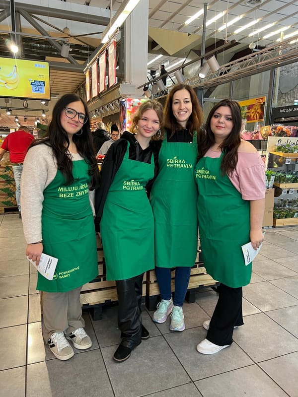 1540 kilo pomoci pro děti a rodiny v nouzi